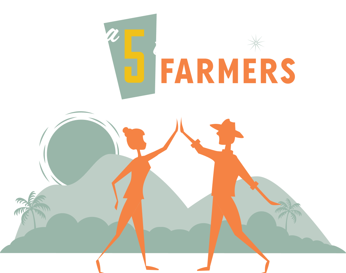 Give a 5 to the farmers