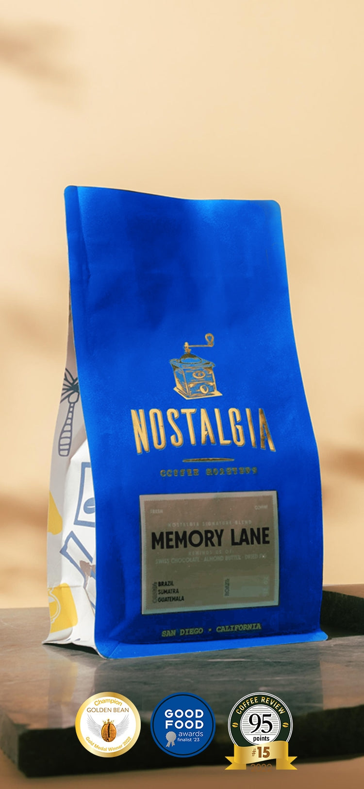 Nostalgia Coffee - Memory Lane - Golden Bean Medal Winner and Coffee Review #15 2022